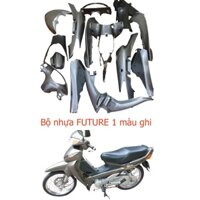 Dàn áo xe Future 1 màu Xám ghi nhựa ABS nguyên sinh đời 2000-2003