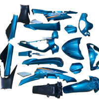 Dàn áo xe Future 1 - nhựa nguyên sinh ABS màu Xanh Ngọc