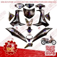 Dàn Áo Xe Future 125 Mập , Xe Future Fi 125 2016 2017 Nâu Vàng Đồng Chính Hãng - ZZM