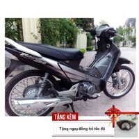 Dàn áo xe Future Neo màu ĐEN PHANH CƠ , nhựa ABS nguyên sinh - Tặng đồng hồ cơ gắn xe máy