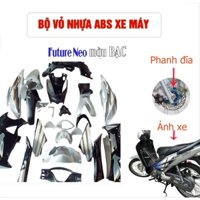 Dàn áo xe FUTURE NEO PHANH ĐĨA nhựa ABS nguyên sinh cao cấp màu ĐEN - tặng kèm bộ tem theo xe