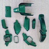 Dàn áo xe HONDA-DREAM màu Xanh Heineken, chất liệu nhựa ABS nguyên sinh