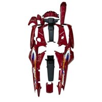 Dàn áo xe Honda Wave Alpha 2003 màu đỏ chính hãng