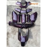 Dàn áo xe máy Dream II - nhựa CAO CẤP - màu nho