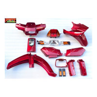 DÀN ÁO XE SUPPER DREAM MÀU ĐỎ CÓ ĐÈN