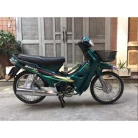 Dàn áo xe Wave Alpha-Wave 110 đời từ 2002 đến 2006 , nhựa ABS cao cấp màu XANH RÊU, tặng ngay bộ tem dán và bộ ốc dàn áo