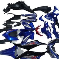 Dàn áo xe WAVE RSX 110 nhựa nguyên sinh ABS cao cấp Màu Xanh Tím - Đen đời năm 2010-2012