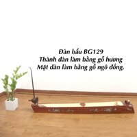 đàn bầu gấp BG129 (gỗ hương) kèm bao da