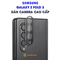 Dán camera Samsung Galaxy Z Fold 3 thấu kính nổi 3D độ cứng 9H trong suốt