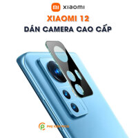 Dán camera Xiaomi Mi 12 thấu kính nổi 3D độ cứng 9H trong suốt