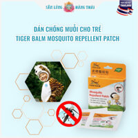 Dán Chống Muỗi Cho Bé Tiger Balm Mosquisto Repellient Patch Thái Lan