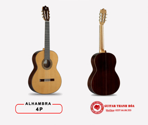 Đàn Classic Guitar Alhambra 4P