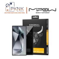 Dán Cường Lực (Chống Nhìn Trộm) Galaxy S24 Ultra MIPOW KINGBULL ANTI-SPY