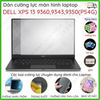 Dán cường lực Dell XPS 13 9360, 9343, 9350 (P54G), 9320, 9370, 9365  loại nano trong suốt, nhám chống lóa chống vân tay
