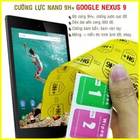 Dán cường lực dẻo nano 9H  dành cho Google Nexus 9
