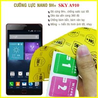 Dán cường lực dẻo nano  dành cho Vega iron 2 Sky A910