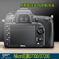 Dán Cường Lực Gor Cho Nikon D7100 Máy Ảnh Màn Hình Màn Hình Màng Bảo Vệ Nikon D7200 Vai Màn Hình Cường Lực Kính Màng Dán