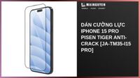 Dán cường lực iPhone 15 Pro Pisen Tiger Anti-Crack [JA-TM35-I15 Pro]