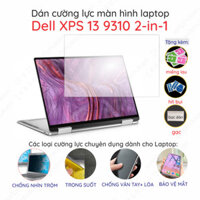 Dán cường lực laptop Dell XPS 9310 2 in 1 (13.4 inch) nano siêu mỏng, siêu bền loại trong suốt, nhám chống vtay, bvệ mắt