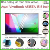 Dán cường lực màn hình laptop Asus VivoBook A515EA - 15.6 inch nano trong suốt, nhám chống vân tay, bảo vệ mắt