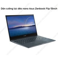 Dán cường lực màn hình Laptop Asus Zenbook Flip 13 inch dẻo nano chuẩn 9H+ bền, chống bể, trong suốt