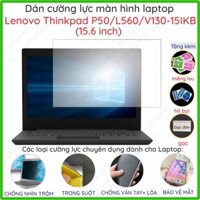 Dán cường lực màn hình laptop Lenovo Thinkpad P50 / L560 / V130-15IKB nano trong, nhám chống vân tay, bảo vệ mắt