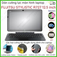 Dán cường lực máy tính bảng FUJITSU STYLISTIC R727 12.5 inch loại nano trong , nhám chống vân tay , bảo vệ mắt