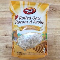 DAN D PAK [TÚI LỚN 1 Kg] YẾN MẠCH CÁN DẸT [CANADA] Rolled Oats