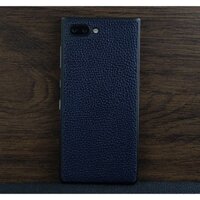 dán da blackberry key2 da bò màu xanh đen