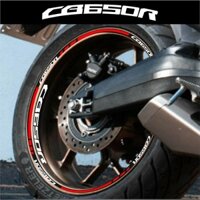 Dán decal bánh xe xe máy Sọc phản quang Bộ dán lốp không thấm nước Bộ dán bánh xe cho HONDA CB650R CB650R honda cb650r cb650r cb650r