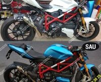 Dán decal nhôm xước Ducati Streetfighter 848