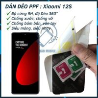 Dán dẻo PPF cho Xiaomi 12S  full màn  - Dán ppf