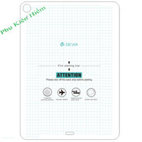 Dán dẻo PPF dành cho iPad Air 4 - Air 5 mặt lưng - Hàng nhập khẩu Devia - Trong suốt
