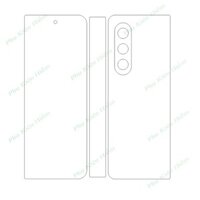 Dán dẻo PPF Galaxy Fold 3 mặt ngoài – Tặng cường lực camera