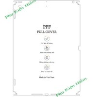 Dán dẻo PPF iPad Gen 9 2021 full lưng viền Devia