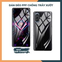 Dán dẻo PPF redmi k40 gaming trong suốt hoặc nhám chống bám vân tay bảo vệ điện thoại mua 1 tặng 1 huỳnh tân store