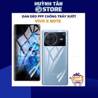 Dán dẻo PPF vivo x note trong suốt hoặc nhám chống bám vân tay bảo vệ điện thoại mua 1 tặng 1 huỳnh tân store