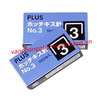 Đạn ghim số 3 Plus 24/6 (ghim 30 tờ)