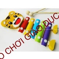 Đàn gỗ 5 thanh cho bé làm quen âm nhạc, phát triển thính giác cho trẻ