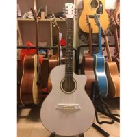 Đàn guitar acoustic AC120 màu trắng