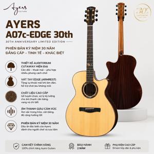 Đàn guitar acoustic Ayers A-07C