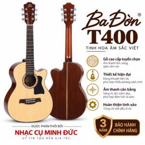 Đàn Guitar Acoustic Ba Đờn T400