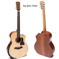 Đàn Guitar Acoustic Ba Đờn T450 Tặng Kèm 12 Phụ Kiện Bao Đàn