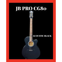 Đàn Guitar Acoustic CG80 Chính Hãng JB Prosound Music có Ty chỉnh chống Cong cần đàn bảo vệ cần đàn tốt - Đàn gỗ tốt