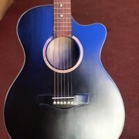 ĐÀN Guitar Acoustic Đen Mờ Gía Rẻ