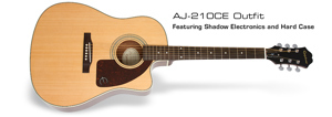 Đàn Guitar Acoustic Epiphone AJ210CE