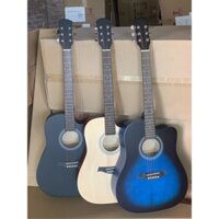 Đàn guitar acoustic giá rẻ cho người mới tập full size 41 ( có ty chỉnh cần )