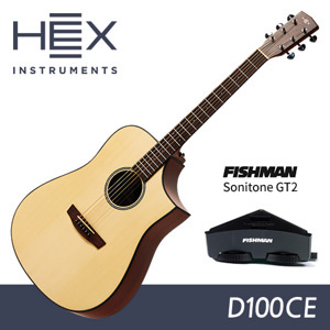 Đàn guitar acoustic Hex D100CE