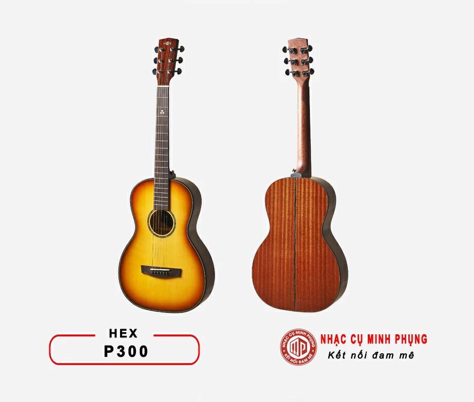 Đàn Guitar Acoustic HEX P300