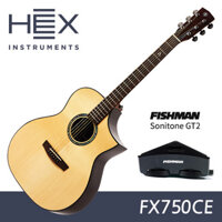 Đàn Guitar Acoustic - HEX FX750CE - Queen Series - Size Grand Auditorium - EQ Fishman Sonitone GT2 - Hàng chính hãng